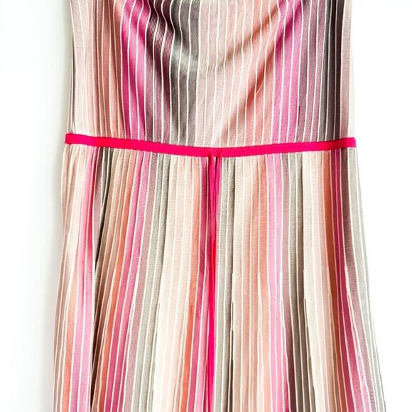 Hugo Boss Orange Multi Color Knit Halter Neck  Dress M - Picture 3 of 10